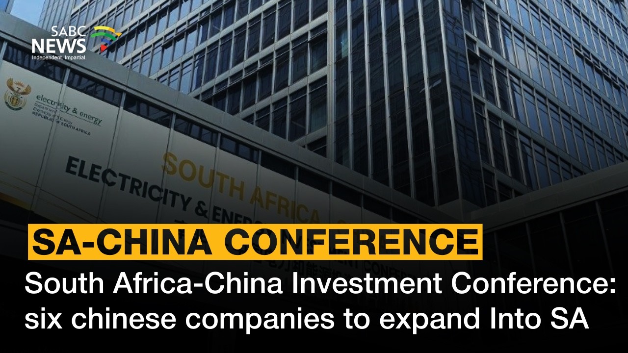 Still from South Africa-China Investment Conference: six chinese companies to expand Into SA