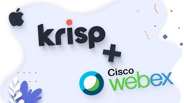 Mute Background Noise in Cisco Webex with Krisp [Mac]