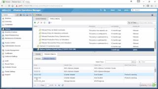 Learning VMware vRealize Operations Manager : What Are Policies? | packtpub.com