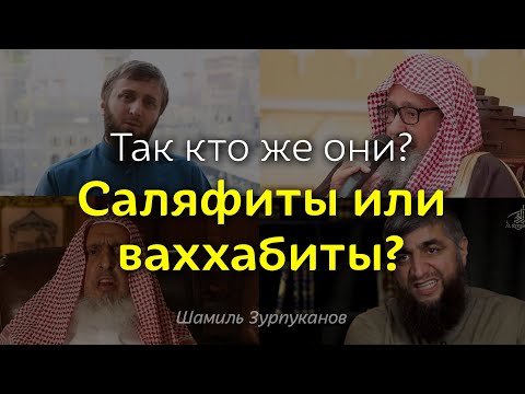 Так кто же они? Саляфиты или ваххабиты?