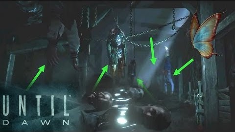 ALL THE DEAD HEADS AND BODIES found by Sam & Mike | Until Dawn.