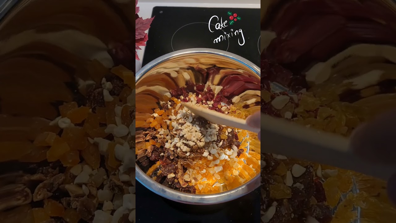 Kerala christmas plum cake mixing'24🍒