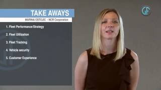 Telematics as NCR's solution Marina Ostojic's GFC Take Aways