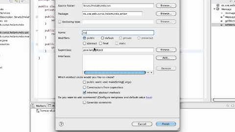STIC: JAVA STRUTS2, hola mundo