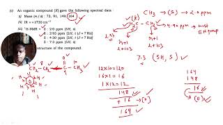 SPECTROSCOPY PROBLEM BASED ON MASS| NMR | IR SPECTROSOPY