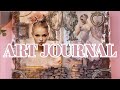 ART JOURNAL | CREATIVE ART JOURNAL IDEAS | BALLERINA THEME