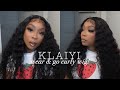 Wear &amp; GO! Summer Curly Wig | NO GLUE NEEDED! | KLAIYI HAIR