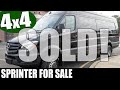 2017 Sprinter 4x4 Campervan FOR SALE