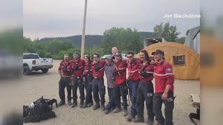 Crews continue to battle ongoing wildfires in Canada