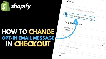 How to Change "Email me with news and offers" Text in Checkout