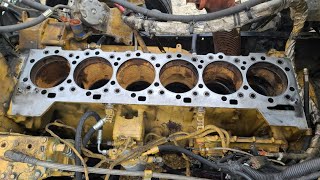 Rebuilding a Peterbilt 6NZ C15 Motor part 3