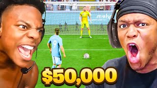 ISHOWSPEED vs. KSI $50,000 FIFA MATCH screenshot 2