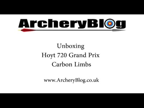 Unboxing Hoyt 720 Carbon Grand Prix Archery Limbs