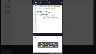 Nested If Statements Explained in Simple Terms #PythonProgramming #CodingBasics