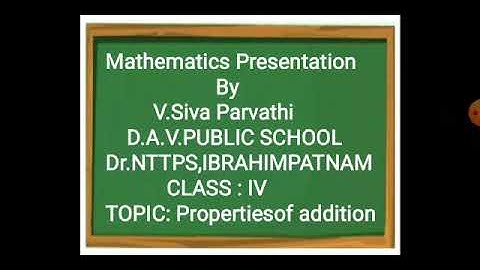 27th August Properties of Addition p-4