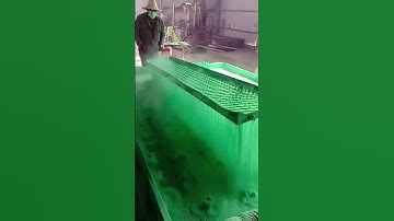 Guardrail Net coating process #goodtools #smartwork