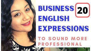 20 Business English Expressions You Need to Know! (American English)
