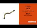 13201108260 CONNECTOR FUEL PIPE ECHO Genuine OEM Part