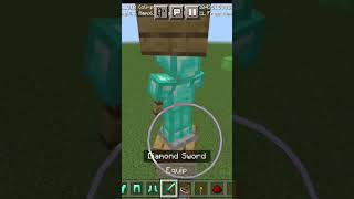 Diamond Armor Dance Minecraft #minecraftshorts #mcpe #viral #minecraft