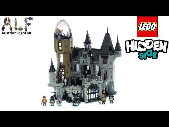 LEGO Hidden Side 70437 Mystery Castle - Lego Speed Build Review - YouTube