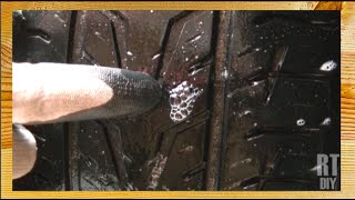 How to Find and Fix A Leak in a Car Tire ~ Rick's Tips DIY