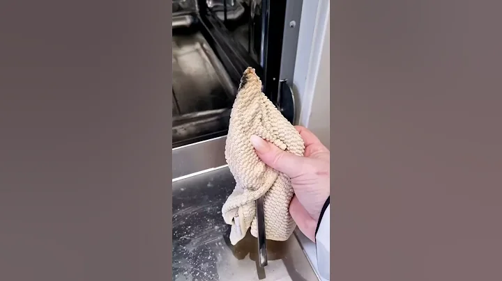 DISHWASHER DEEP CLEAN! #cleaninghacks #cleaning #cleanwithme #asmr #asmrcleaning #newvideo #new #fyp