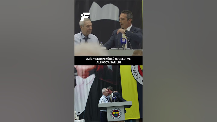Aziz Yıldırım kürsüye geldi ve Ali Koç'a sarıldı🤗 | #fenerbahçe #shorts #fanatik