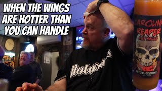 AYCE WINGS w/ CAROLINA REAPER SAUCE aka HOW TOO SWEAT OFF 10LBS IN 60 MINUTES