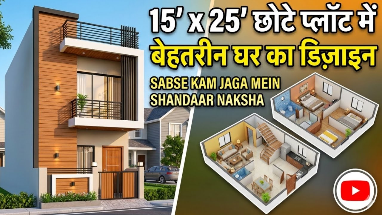 15'x25' Mein Sabse Shandaar Ghar! 🏠 |