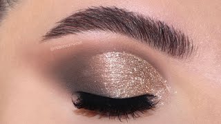 Soft Cut Crease Glitter ✨ Melissa Samways