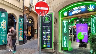 The Strange City of PRAGUE | Art, Music, Graffiti & Weed