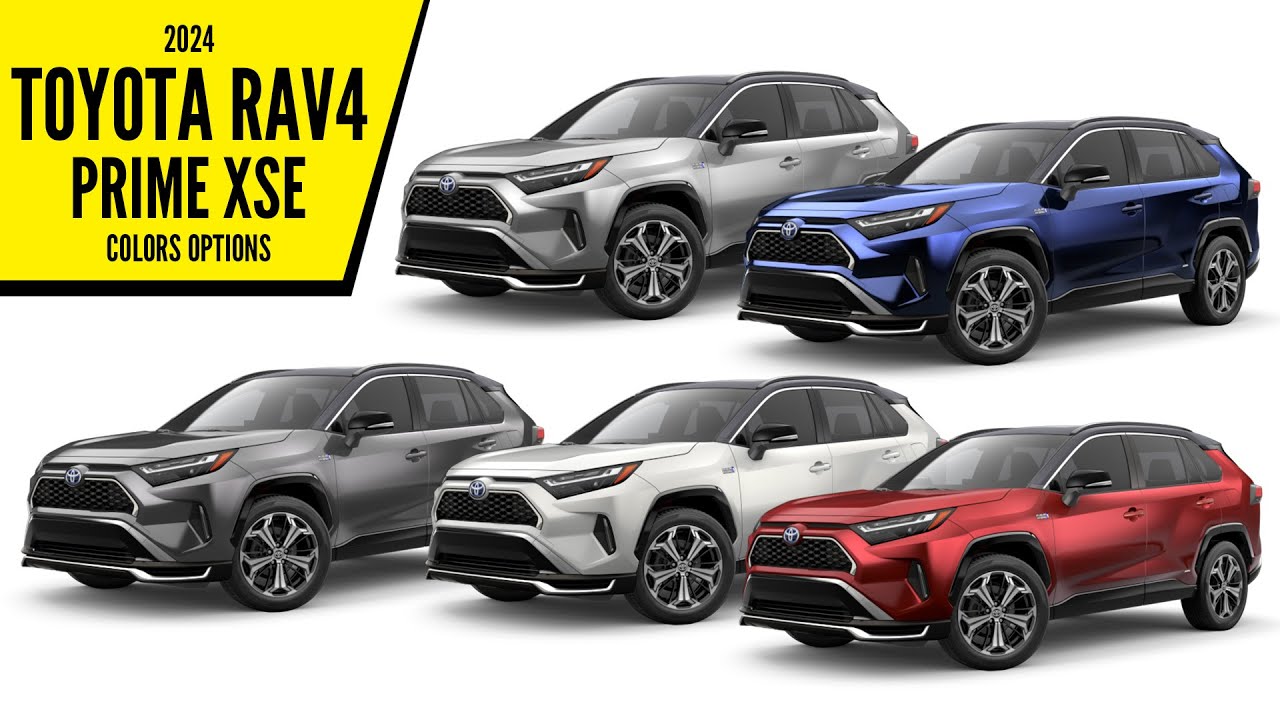 2024 Toyota RAV4 Prime XSE - Color Options - Images | AUTOBICS