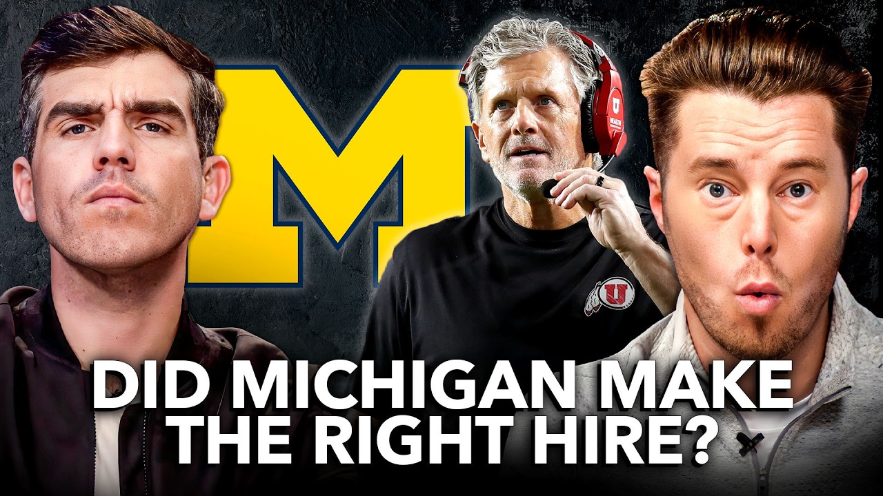 BREAKING: Michigan Hires Kyle Whittingham INSTANT REACTION | Crain & Company