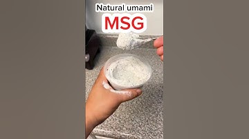 How to Make Natural MSG at Home ,Umami Seasoning Recipe#msg #cooking #shorts