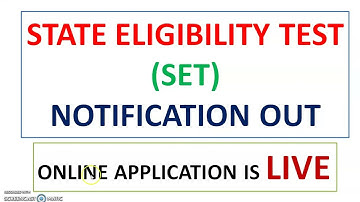 State Eligibility Test Notification OUT | SET/SLET