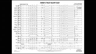 Video thumbnail of "Here's That Rainy Day arranged by Rick Stitzel"