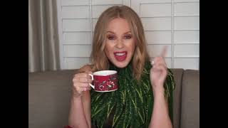 Kylie Minogue drinking tea T Magazine Australia
