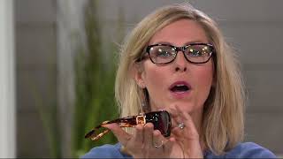 Haven Shimmering Treasure Fits Over Sungles By Foster Grant On Qvc