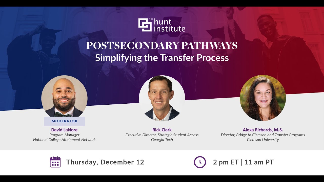 Postsecondary Pathways | Simplifying the Transfer Process - YouTube
