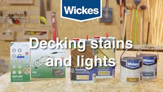 Decking buyers guide – stains and lights | Wickes