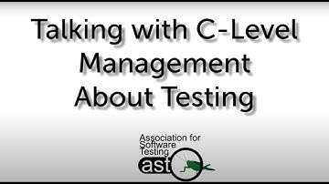 Talking with C-Level Management About Testing - Keith Klain