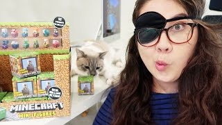 MINECRAFT MINI FIGURES BLIND BOXES! (MINECART SERIES)