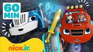 Blaze and the Monster Machines | Crusher baut Roboter mit  Blaze! | 1 Stunde | Nick Jr. Deutschland