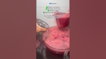 Power Detox Juice #fruitjuice  #fyp #healthyliving #shortvideo #healthylifestyle Description👇