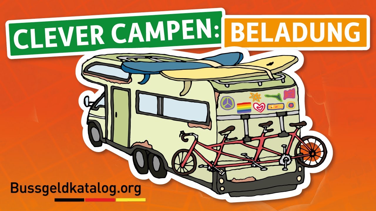 Wohnmobil richtig beladen: Vorschriften & Tipps 🚍 - bussgeldkatalog.org