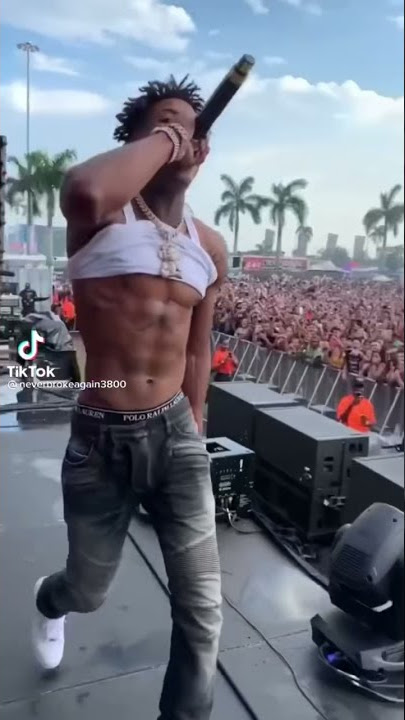 nba youngboy Performs at concert