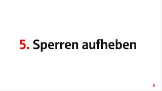 Teil 56 - Sperren Aufheben - Rundgang Durch Das Online-Banking
