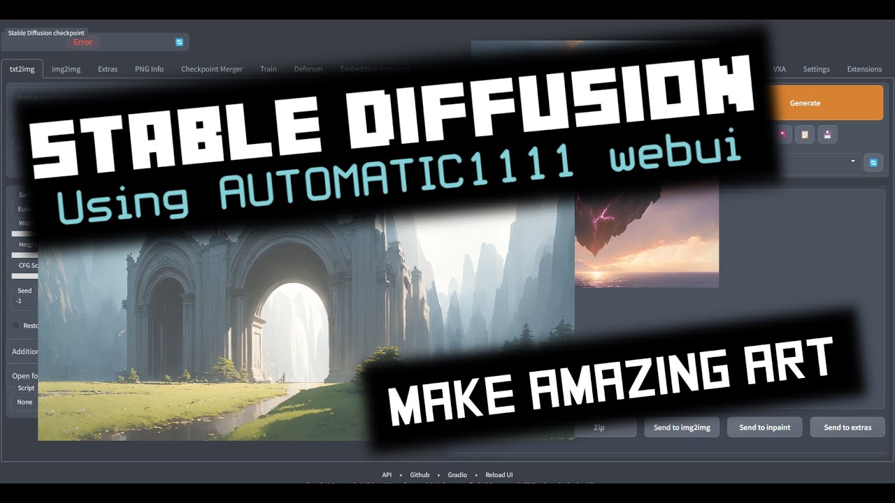 How to use Stable Diffusion to make AMAZING AI Art!