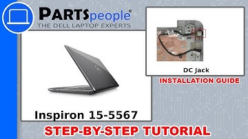 Dell Inspiron 15-5567 With Integrated Intel Video (P66F001) DC Jack How-To Video Tutorial