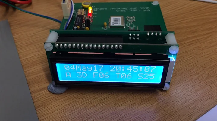 QRP Labs Shack Clock Kit With GPS board